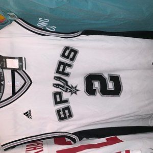 NEW Kawhi Leonard Spurs Mens Jersey "M"